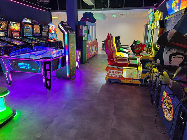 Eindruck aus Vinci's Arcade im Leo Center Leonberg