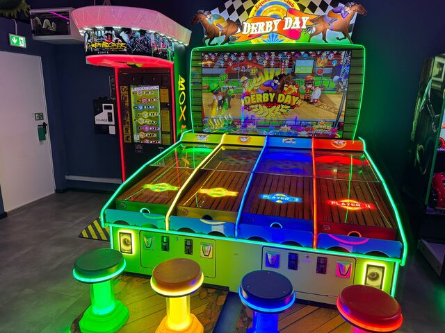 Eindruck aus Vinci's Arcade im Leo Center Leonberg
