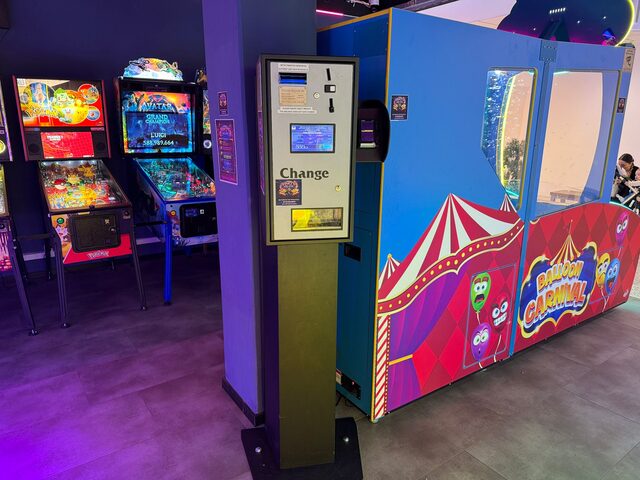 Eindruck aus Vinci's Arcade im Leo Center Leonberg