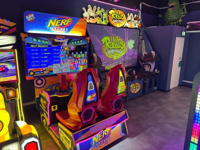 Eindruck aus Vinci's Arcade im Leo Center Leonberg