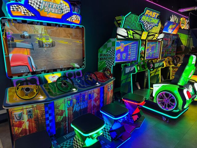 Eindruck aus Vinci's Arcade im Leo Center Leonberg